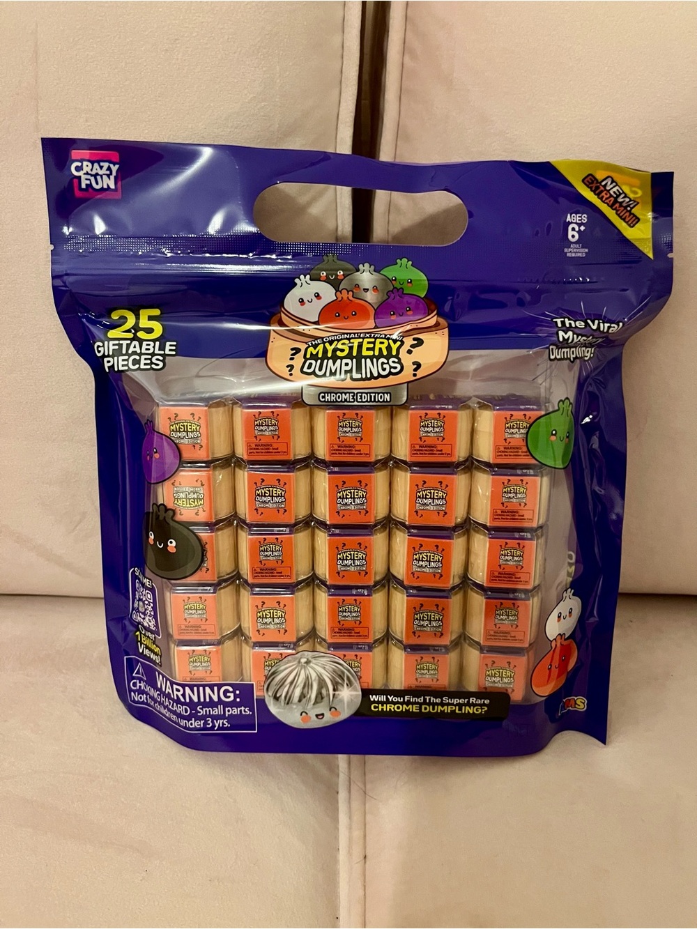 RMS Mystery Dumplings mini Halloween Chrome edition